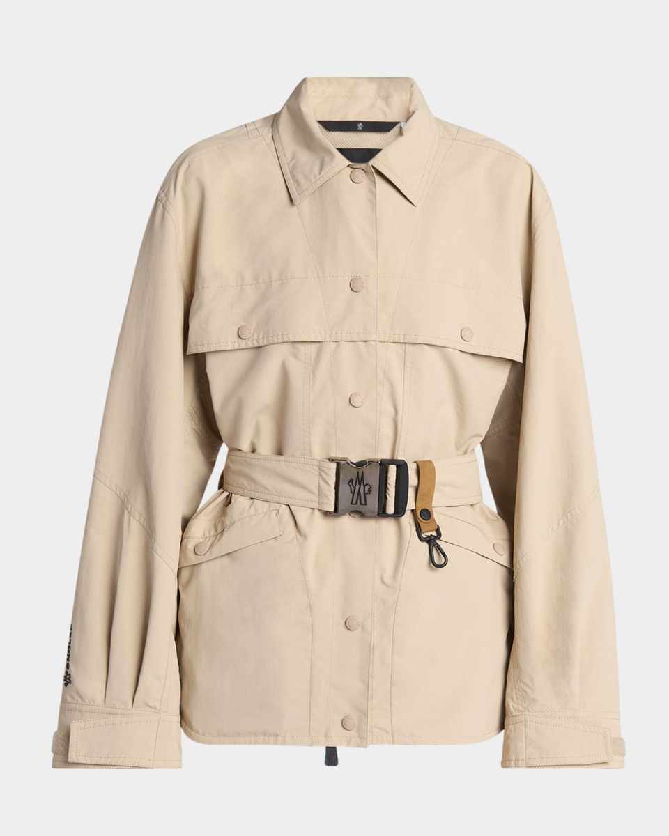 Kaeng Belted Shirt Jacket